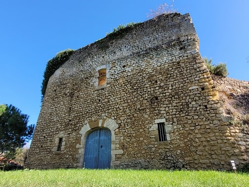 Ruinen des Chateau Cause de Clerans