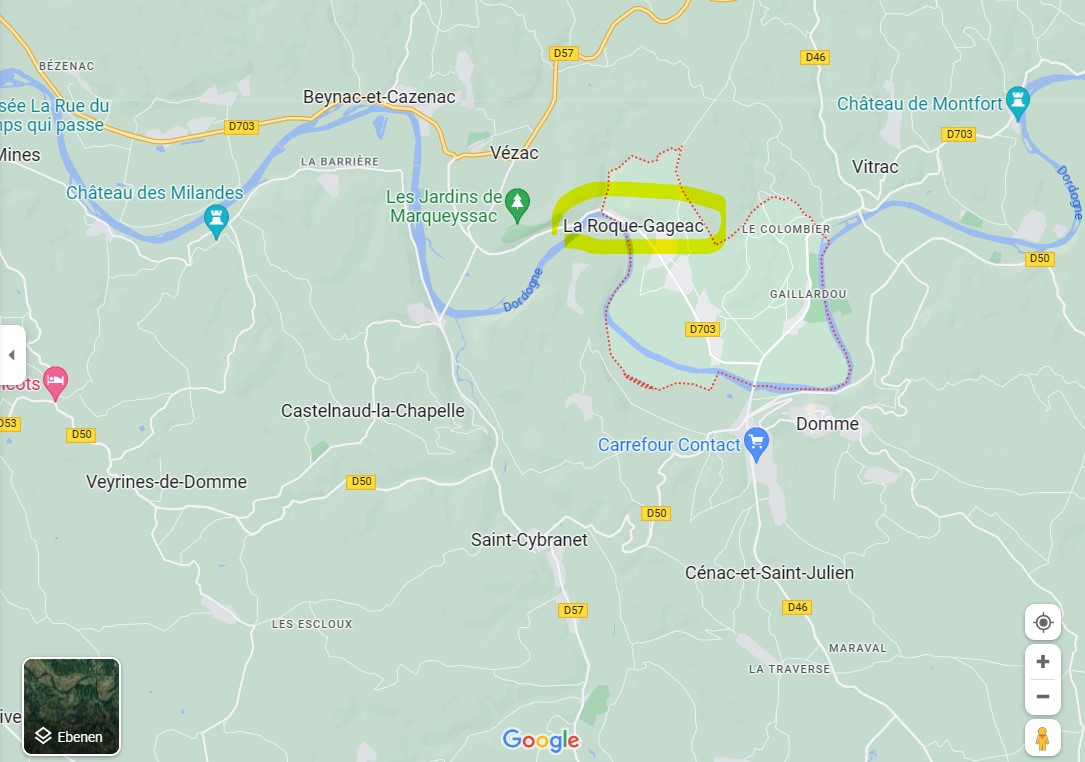 Google-map-la-roque-gageac