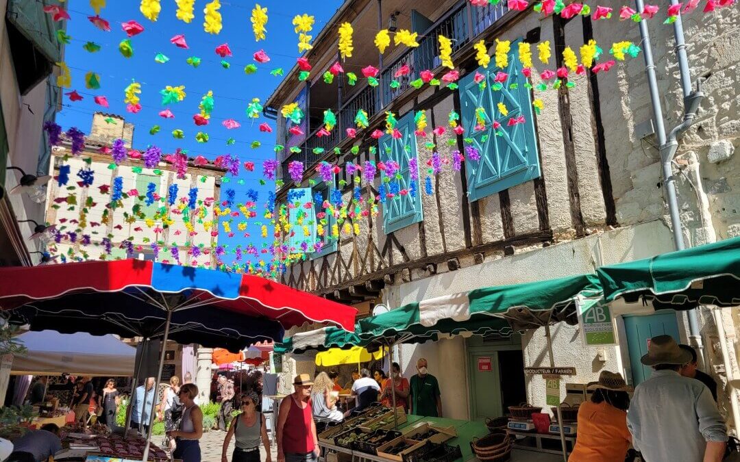 Deutsche Stadtführung in Eymet